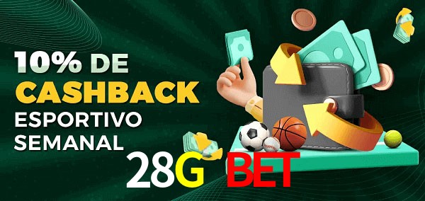 10% de bônus de cashback na 28G Bet