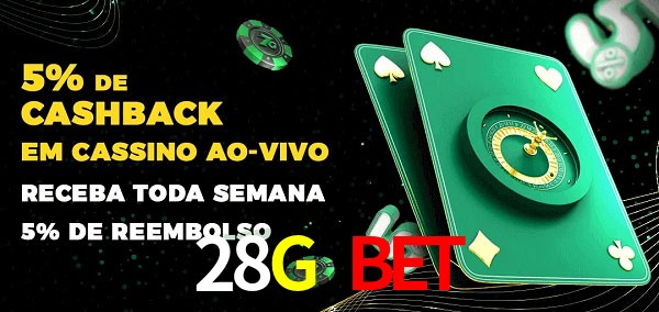 Promoções do cassino ao Vivo 28G Bet